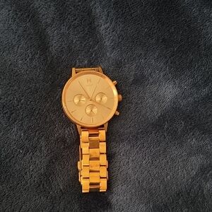 MVMT Gold Chronograph Watch